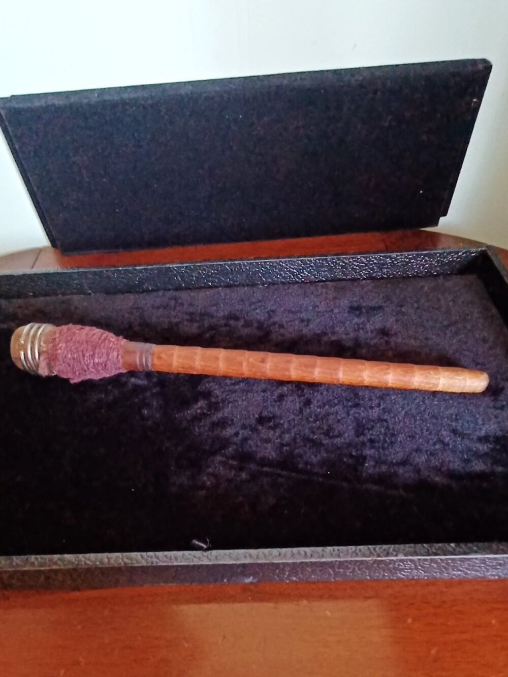 Antique Wooden Spool Quill Weaver's Bobbin